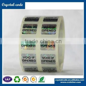 Custom Logo 3d Honeycomb Pattern Hologram Sticker thumbnail-2