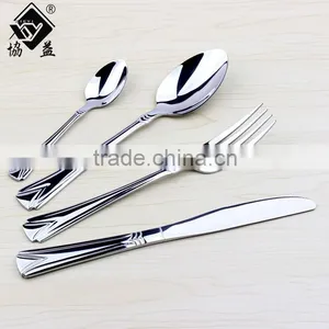 Jieyang! High-grade 18/0 Hand Polish Stainless Steel Table Cutlery/ Hotel & Restaurant Cutlery thumbnail-1