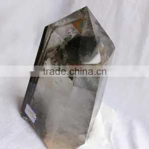 5.4kg Natural Rock Green Phantom Crystal Point Chorite Quartz Crystal Wand thumbnail-3