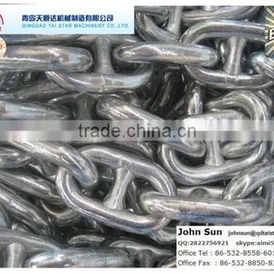 U1 Galvanized Studless Link Anchor Chain for Ship With CCS thumbnail-2