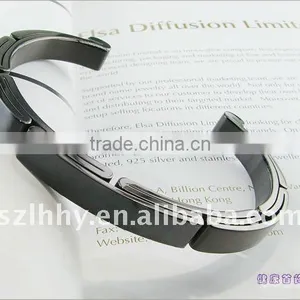 Wholesaler Bracelet Thailand Jewelry Kundan Jewellery in India Black Full Magnetic Bangle thumbnail-1