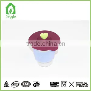 High Quality Silicone Anti-leaking Cup Lid Cover Coffee Lid Baby Bowl Cover thumbnail-1