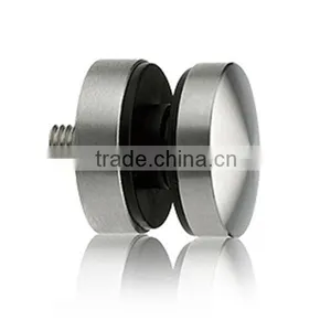 Stainless Steel Round Curved Back Glass Holder 30mm SS Glass Holder thumbnail-4