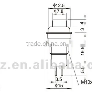 Push Button Reset Switch,push Button Switch Flush Switch,automotive Push Button Switches thumbnail-2