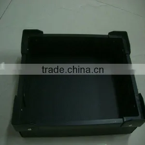 Stackable Conductive Corrugated Plastic Tray thumbnail-1