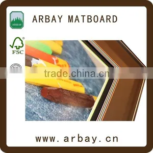 Wholesale 4ply 5x7 8x10 11x14 Precut Uncut Colorful Mat Board Mount Board Passepartout thumbnail-3