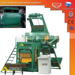 SHENTA QTJ4-18 Full Automatic Cement Block Moulding Machine thumbnail-1