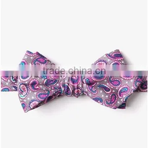 2016 Fashion Creative Design Custom Brand Cotton Printed Bow Tie for Man thumbnail-3