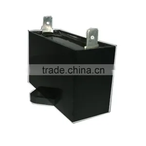 White Plastic & Aluminum Shell LEFENG Brand Cbb60 Cbb65 Cbb61 Cd60 Series Fan Capacitor thumbnail-1