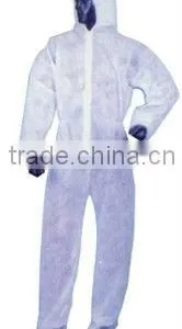 Dark Blue Safety Work Wear Polypropylene Disposable Coveralls thumbnail-3