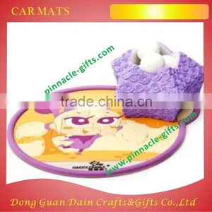 Wholesale High Quality Custom Rubber Tissue Box Car Mats thumbnail-1
