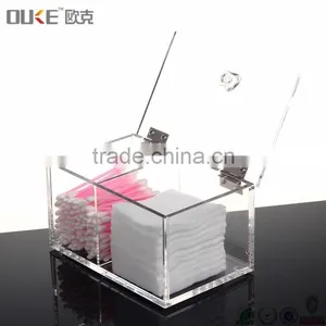 Custom Clear Acrylic Cosmetic Organizer Makeup Drawers Organization thumbnail-1