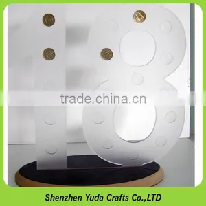 Modern Art Milling Acrylic Parts Plastic Fabrication With Precision Milling Finish thumbnail-1