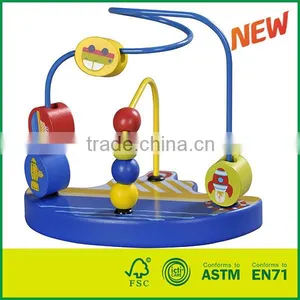 Kids Colorful Wooden Beads Toy thumbnail-1