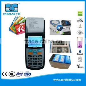 Linux Handheld POS Terminals With Built-in Thermal Printer, Support GPRS and WiFi thumbnail-3