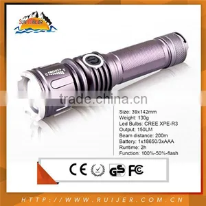 New Design Durable Best Quality Bright Light Torch Battery thumbnail-1