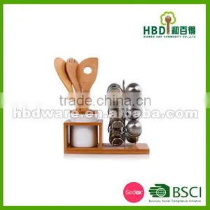 Spice Jar With Utensil Holder Wholesale thumbnail-1