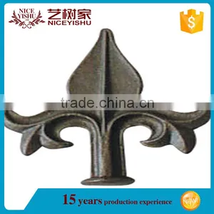 Good Quality Wrought Iron & Cast Iron Decorated Gate Fence Accessories thumbnail-4