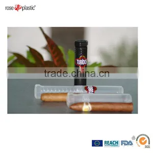 PP Transparent PVC Clear PE Colorful Plastic Cigar Packaging Tubes Twist Pack DP thumbnail-3