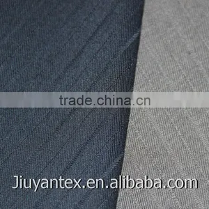 Beautiful Wool Blend Trw Stripe Weave Customized Selevdge Senior Quality Men Dress Uniform Suiting Textile Fabric Through SGS thumbnail-2
