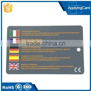 2016 New Desigh PVC ID Card Printing 125KHz /13.56MHZ Contractless/ Logo Printed RFID Card thumbnail-1