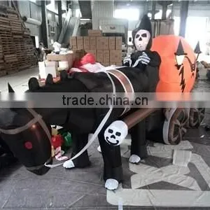 Inflatable Halloween Pumpkin Carriage 2015new Products thumbnail-1