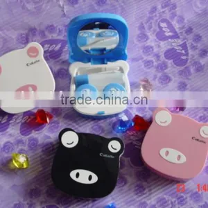 A-908 Lovely Pig Contact Lens Cases thumbnail-1