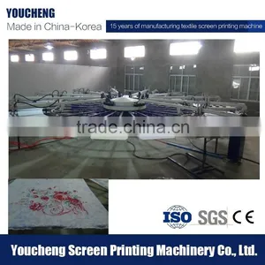 Korea Tech Automatic Serigtafia Carousel t Shirt Screen Printing Machines Prices thumbnail-3