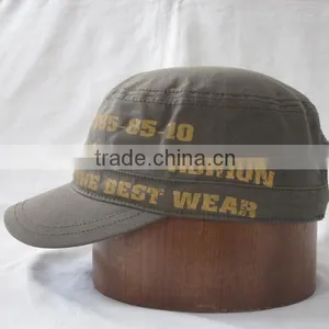 Custom Design Classic Embroidery Military Cap thumbnail-3