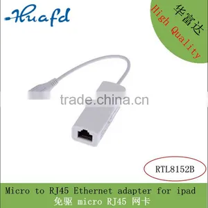 Wholesale Micro Usb Lan to Ethernet Adapter Driver for Tablet Made in China thumbnail-6