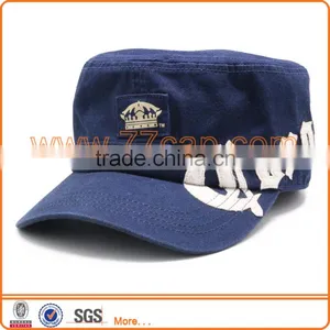100% Cotton Distress Rips Military Cap thumbnail-3