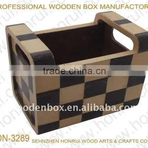Wooden Holder Storage Box thumbnail-1