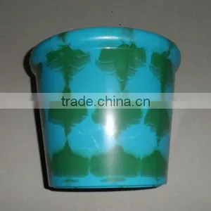 Double Color Plastic Flower Pot thumbnail-4