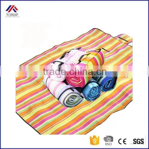 Stripe Pattern Waterproof Printed Picnic Blanket thumbnail-1