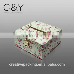 Sweet Colorful Leather Jewelry Gift Box for Wholesale thumbnail-1