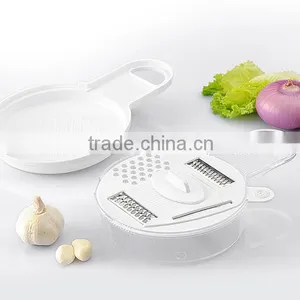 Plastic Fruit And Vegetable Carving Tools For Vegetable Slicer Shredder Dicer Chopper White Color Commercial Vegetable Chopper thumbnail-1