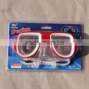 Wholesale Hot Sell Colorful Plastic Swimming Glasses thumbnail-3