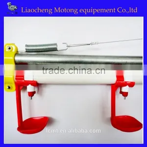 Automatic Nipple Drinking System of H Type Poultry Broiler Chicken Cages thumbnail-2