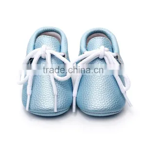 Top Selling Baby Hard Sole Walking Shoes Toddler Shoes Rubber Sole pu Leather Baby Moccasins thumbnail-5