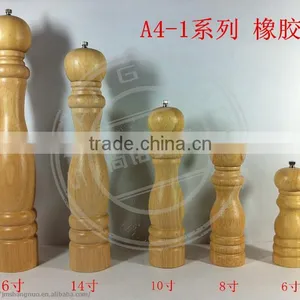 Custom Wooden Salt and Pepper Mill Set thumbnail-1