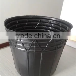 pe Black Plastic Garden Pot thumbnail-2