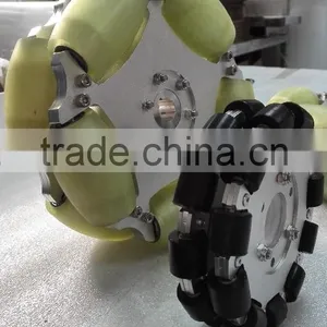 203mm Heavy Duty Industrial Omni Directional Wheel With Pu Roller (professional Custom,payload:80KG/pcs ) thumbnail-2