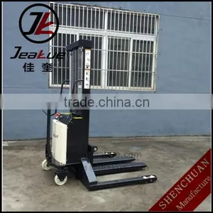 2T Straddle Semi Electric Forklift Stacker thumbnail-2