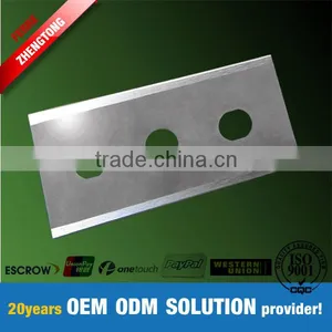 Three Hole Utility Knife, Carbide Blade for Plastic Film Cutting thumbnail-1