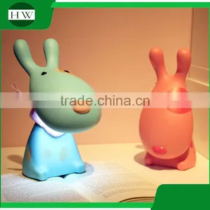 Plastic Cartoon Love Dog Usb Folding Eye Protection Rechargeable Led Study Reading Desk Table Night Light Lamp thumbnail-1