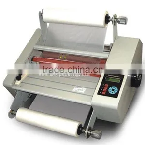 Semi-automatic Cold and Hot Roll Laminating Machine,DC-380 Photo Hot Laminator Machine thumbnail-1