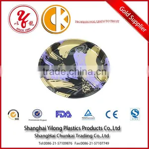 Disposable Sushi Tray Sushi Round Tray Plastic Take Away Food Tray thumbnail-1