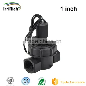 1inch 12vdc Manual Control Electric Media Water Hydraulic Solenoid Valve thumbnail-2