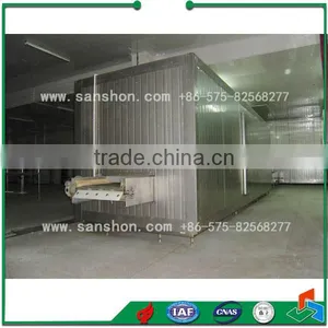 Sanshon Industrail SSD Model Fruit, Vegetable, Prepared Food Tunnel Blast Freezing Machine thumbnail-1