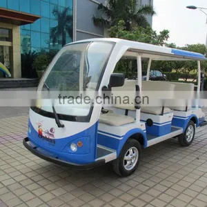 Cheap 11 Seater Electronic Tour Passenger Bus Best Tourist Car thumbnail-3